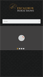 Mobile Screenshot of horse-shows.de